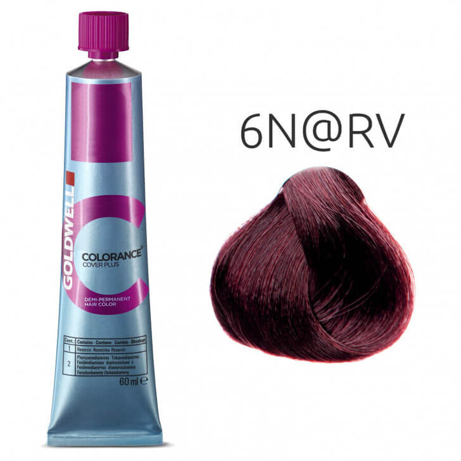 Buy Goldwell Colorance 6N@RV demi-permanent hair dye 60ml Goldwell Colorance 6N@RV demi-permanent hair dye 60ml
