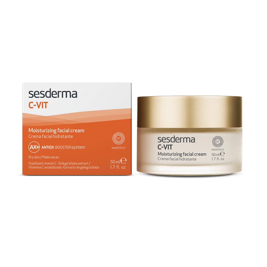 Buy Sesderma C-Vit Moisturizing Cream for Dry Skin, 50 ml Sesderma C-Vit Moisturizing Cream for Dry Skin, 50 ml