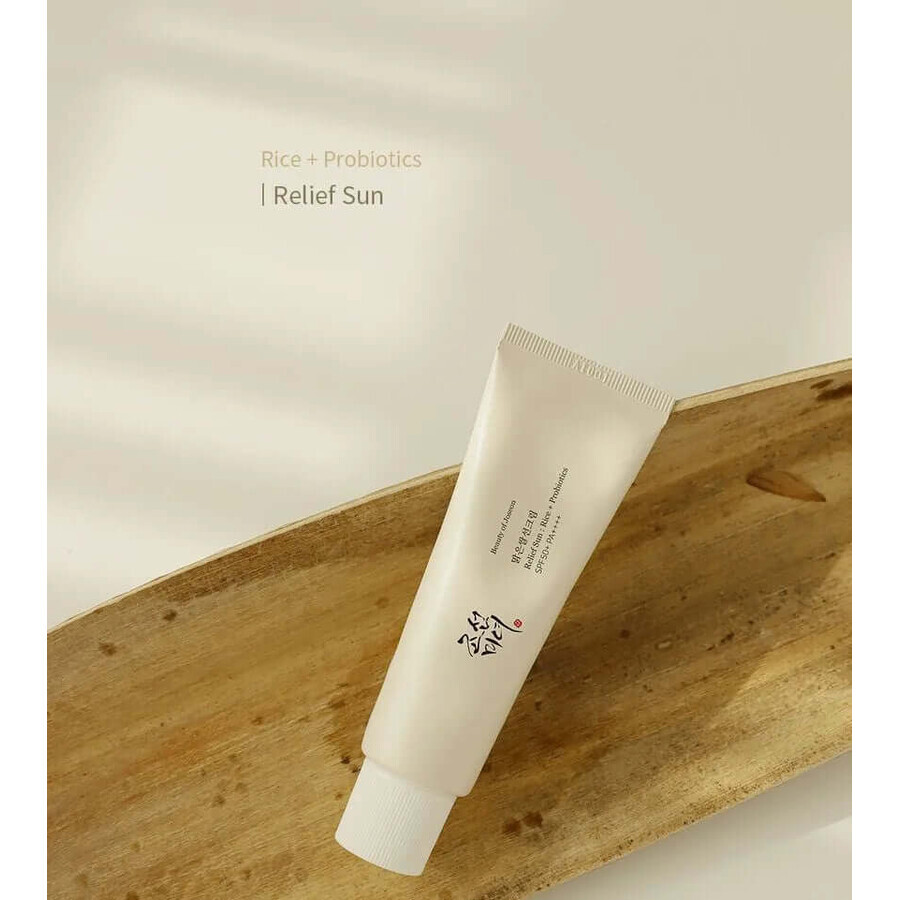 Sunscreen cream with SPF50+ PA++++, rice extract and probiotics, 50 ml, Beauty of Joseon