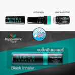 Peppermint Field Black Inhaler 2 in 1 Inhaler Nasal Pencil 2ml