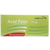 Acido Folico 1mg x 50 cpr Slavia