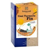 Organic Fine Turmeric Tea with Rooibos and Vanilla, 18 sachets, Sonnentor