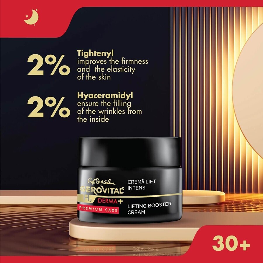 Gerovital H3 Derma+ Premium Care Intense Lift Cream, 50 ml, Farmec
