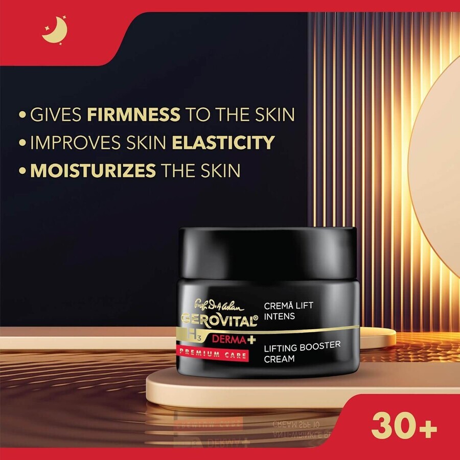 Gerovital H3 Derma+ Premium Care Intense Lift Cream, 50 ml, Farmec