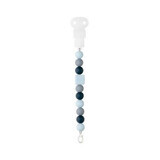 Silicone pacifier chain, blue, Nattou