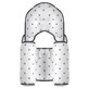Positioner with anti-plagiocephaly cushion Grey Stars, Sevi Bebe