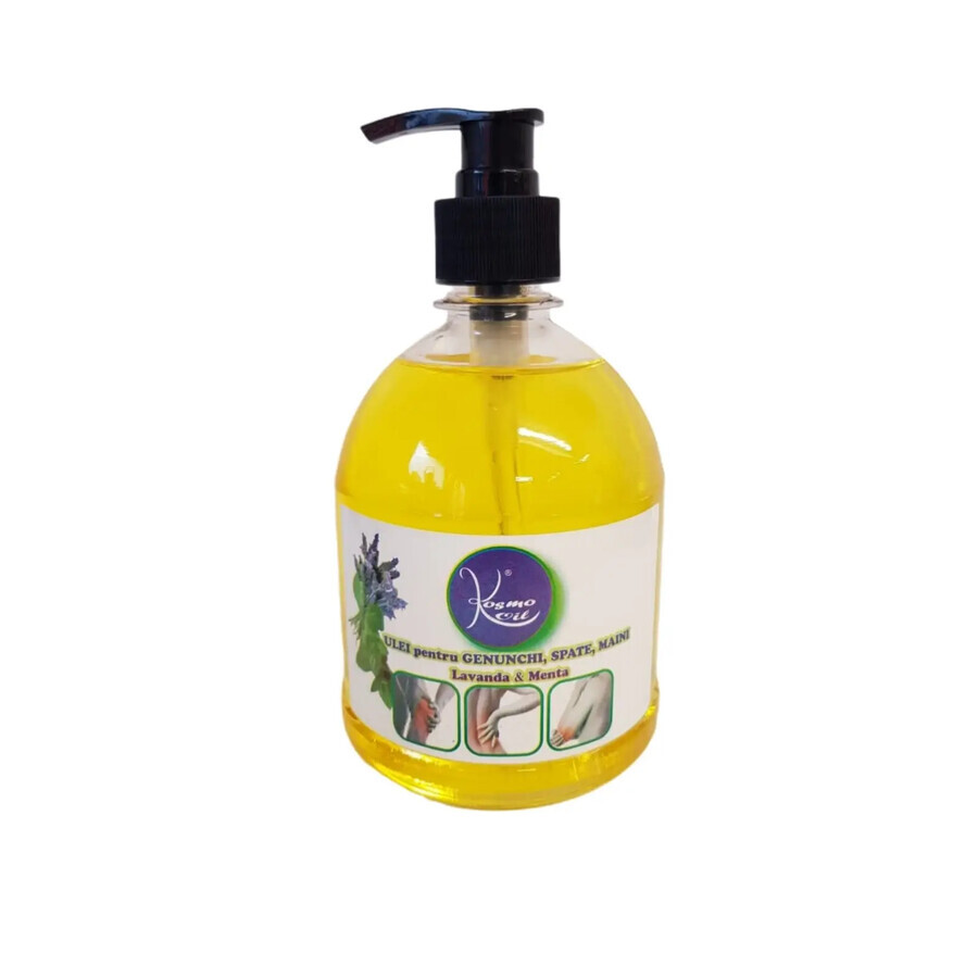 Oil for pain in knees, back, hands 500 ml, Kosmo Oil