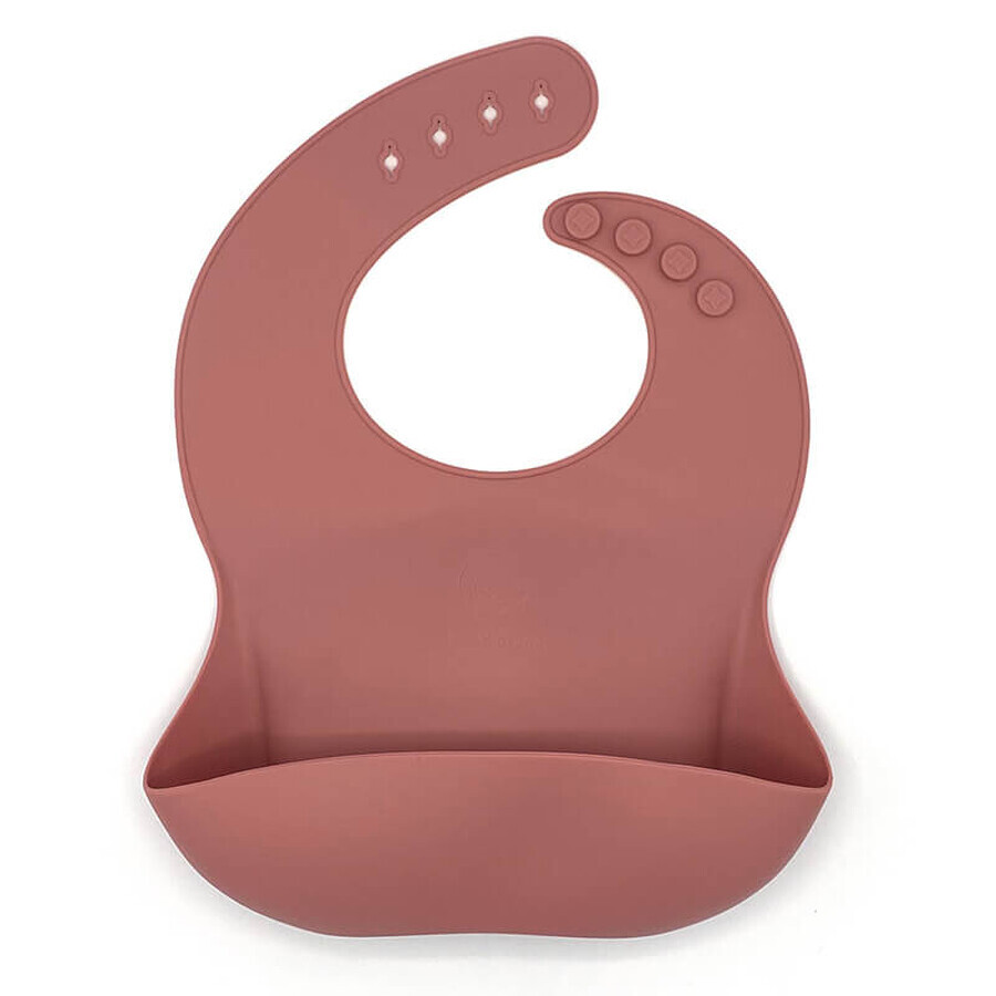 Cumpără Bavetă Silicon Dark Pink, DooDaDoo Bavetă Silicon Dark Pink, DooDaDoo