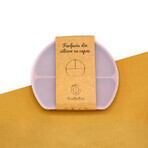 Compartmentalized silicone plate with lid Dark Pink, DooDaDoo