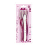 Facial trimmer blade set for face, eyebrows and moustache, 4 pieces, Meloni Care