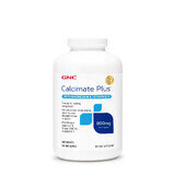 Gnc Calcimate Plus Calcium 800 Mg With Magnesium And Vitamin D-3, 500 Tb
