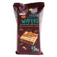 Organic cocoa and hazelnut wafers sweetened with date powder, 120 g, Super Fudgio