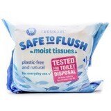 Safe to Flush wet toilet paper, 30 pieces, Natracare