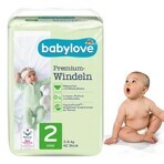 Babylove Premium Diaper Number 2, 42 pcs Babylove Premium Diaper Number 2, 42 pcs