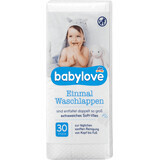 Babylove Disposable Wipes, 30 pcs