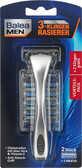 Balea MEN Rasoio 3 lame + 4 ricambi, 1 pz