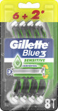 Rasoio Gillette B3 Sensitive, 8 pz