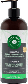 Green Feels Shampoo with hemp oil, 400 ml