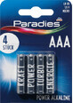 Paradies Micro AAA batteries, 4 pcs