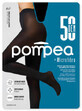 Pompea Ladies&#39; Microfiber 50 DEN 4-L black, 1 pc