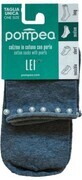 Pompea Women&#39;s short socks Perlita socks grey, 1 piece