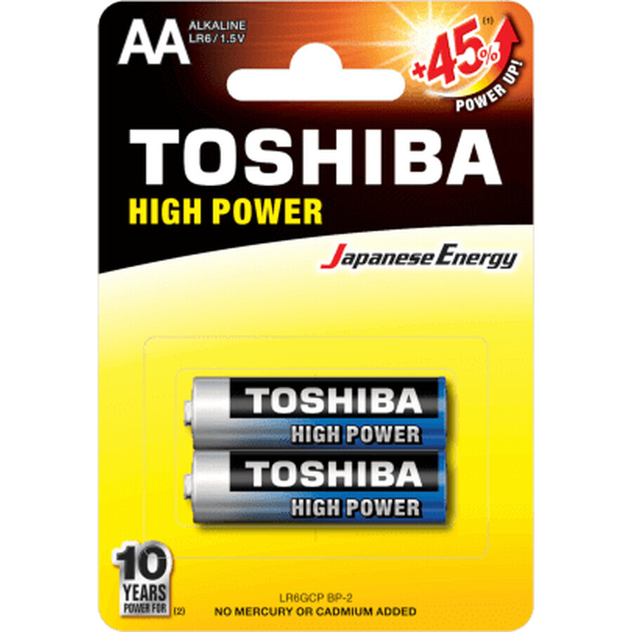 Toshiba Alkaline Batteries R6-AA, 1pc
