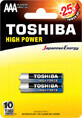 Toshiba R3-AAA alkaline batteries, 2 pcs