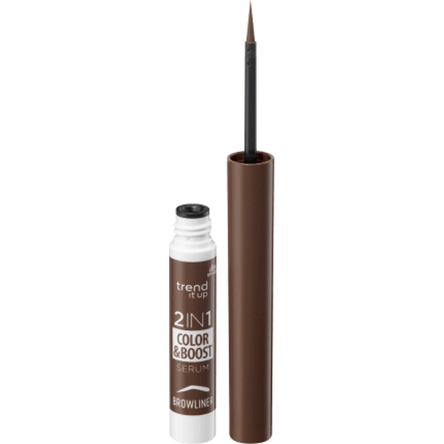 Cumpără Trend !t up 2in1 Color & Boost Ser de sprâncene 030 Chocolate Brown, 1,7 ml Trend !t up 2in1 Color & Boost Ser de sprâncene 030 Chocolate Brown, 1,7 ml