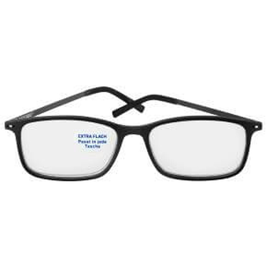 Visiomax Reading glasses ultra thin black +2.0, 1 pc