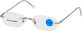 Visiomax Reading glasses, without frame, dioptre +2.0, 1 pc