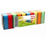 Zorex coloured dish sponges, 10 pcs